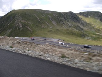 Transalpina Road Romania by motorcycle