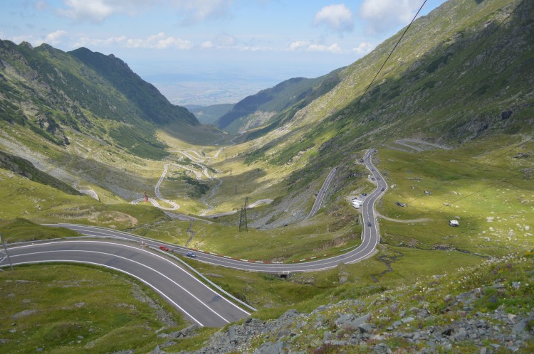 best motorbike roads Romania - Transfagarasan Road