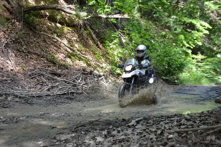 Mud on Trans Euro Trail Romania