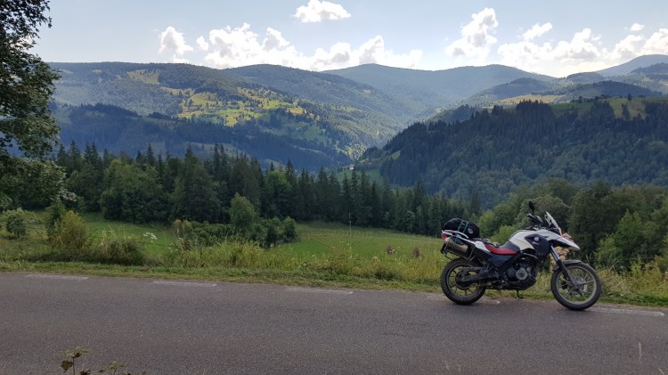 Sunset Mountains Romania